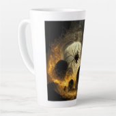 Spider Apokalypse Latte Tasse (Linke Ecke)
