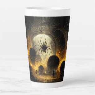 Spider Apokalypse Latte Tasse