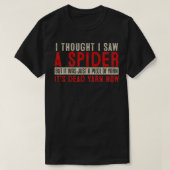 Spider Arachnophobia Gift T-Shirt (Design vorne)