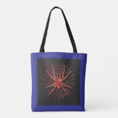 Spider Art Tote Bag - fein und einzigartig Design Tasche (Rückseite)