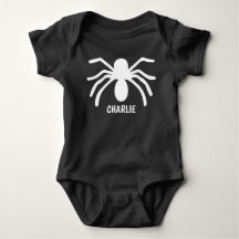 Spider Baby's erstes Halloween Baby Bodysuit