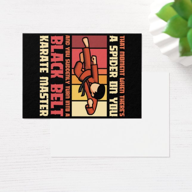 Spider Black Belt Karate Master (Schreibtisch)