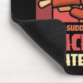 Spider Black Belt Karate Master Mousepad (Ecke)