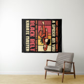 Spider Black Belt Karate Master Wandteppich (Beispiel (Horizontal))