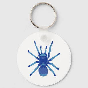 Spider (blau) schlüsselanhänger