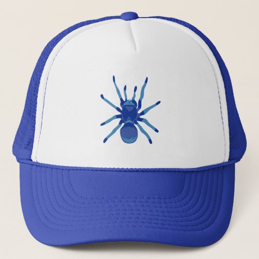 Spider (blau) truckerkappe (Vorderseite)