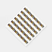 Spider BOO Halloween Serviette (Ecke)