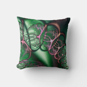 Spider Bubbles Fraktal American Mojo Pillow Kissen