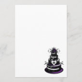 Spider Cake Menükarte (Rückseite)