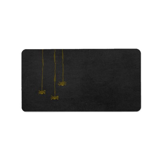 Spider Chandelier Address Labels Adressaufkleber (Vorne)