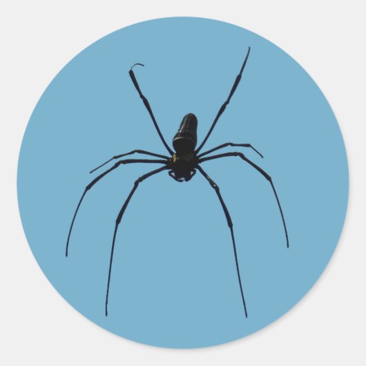 Spider Classic Round Sticker, glänzend Runder Aufkleber (Vorderseite)
