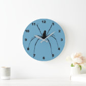 Spider Clock Große Wanduhr (Zuhause)