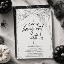 Spider Come Hang Halloween-Party