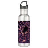 Spider Cosmic Web, Halloween Galaxie der Horror Edelstahlflasche (Vorderseite)