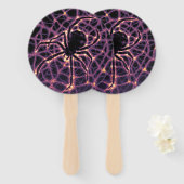 Spider Cosmic Web, Halloween Galaxie der Horror Fächer (Vorne und Hinten)