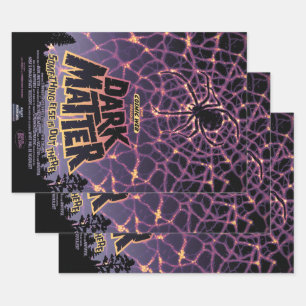Spider Cosmic Web, Halloween Galaxie der Horror Geschenkpapier Set