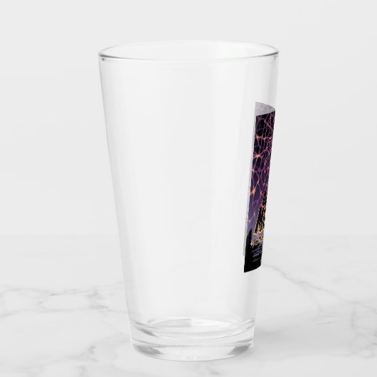 Spider Cosmic Web, Halloween Galaxie der Horror Glas (Rechts)