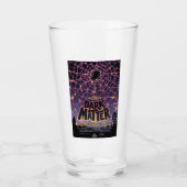 Spider Cosmic Web, Halloween Galaxie der Horror Glas (Vorderseite)