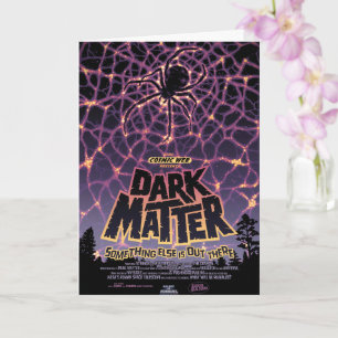 Spider Cosmic Web, Halloween Galaxie der Horror Karte