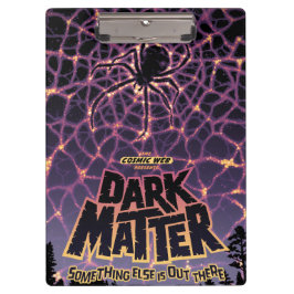 Spider Cosmic Web, Halloween Galaxie der Horror Klemmbrett