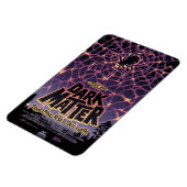 Spider Cosmic Web, Halloween Galaxie der Horror Magnet (Linke Seite)