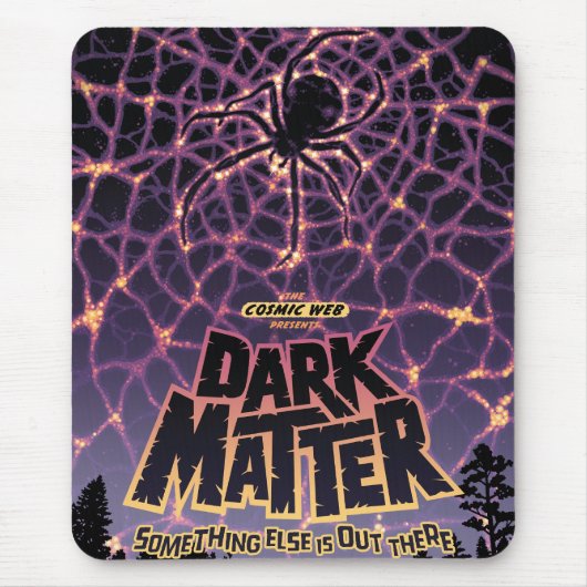 Spider Cosmic Web, Halloween Galaxie der Horror Mousepad (Vorne)