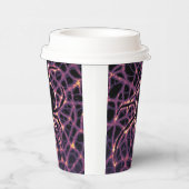 Spider Cosmic Web, Halloween Galaxie der Horror Pappbecher (Rechts)