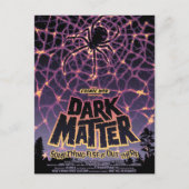 Spider Cosmic Web, Halloween Galaxie der Horror Postkarte (Vorderseite)