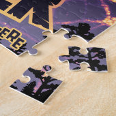 Spider Cosmic Web, Halloween Galaxie der Horror Puzzle (Seite)