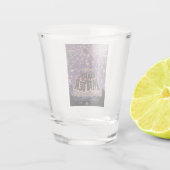 Spider Cosmic Web, Halloween Galaxie der Horror Schnapsglas (Rückseite)