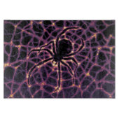 Spider Cosmic Web, Halloween Galaxie der Horror Schneidebrett (Vorderseite)
