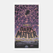 Spider Cosmic Web, Halloween Galaxie der Horror Serviette (Vorderseite)