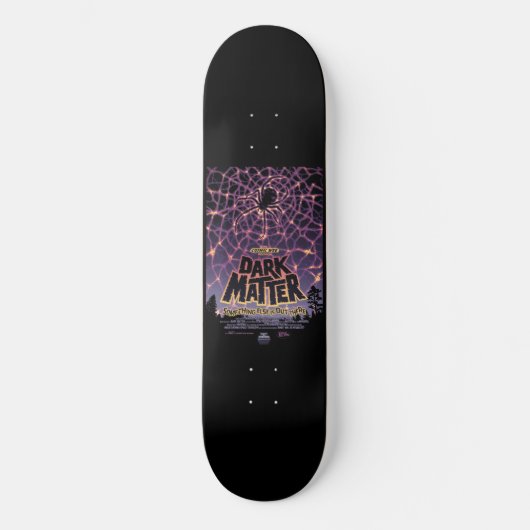 Spider Cosmic Web, Halloween Galaxie der Horror Skateboard (Vorderseite)