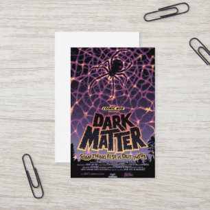Spider Cosmic Web, Halloween Galaxie der Horror Visitenkarte