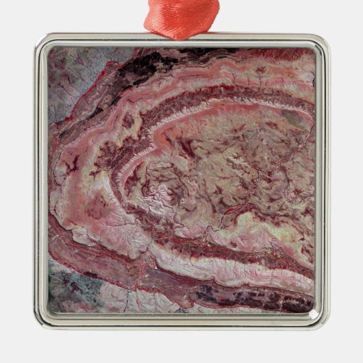 Spider Crater, Western Australien Ornament Aus Metall (Vorne)