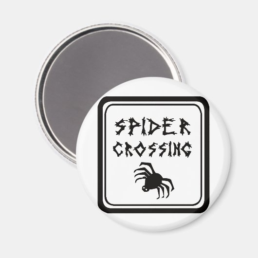 Spider Crossing Magnet (Vorderseite/Rückseite)