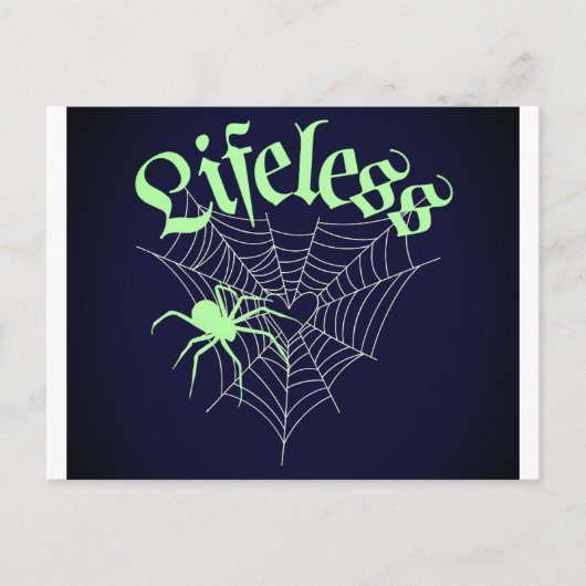 Spider Design Postkarte (Vorderseite)