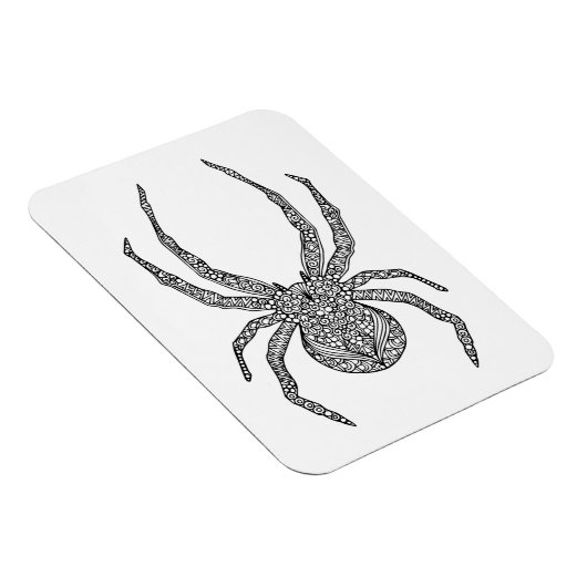 Spider Doodle Magnet (Rechte Seite)