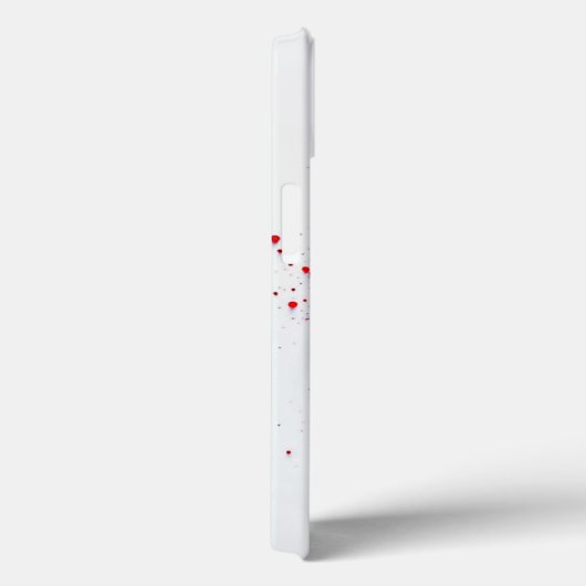 Spider Emblem: Artistic Red Splatter Case (Rückseite / Rechts)