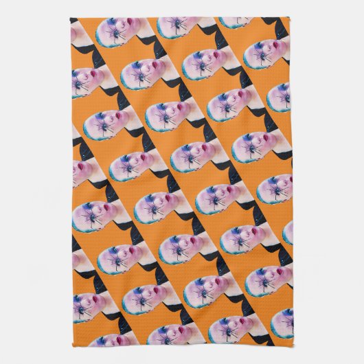 Spider Eye Geschirrtuch (Vertikal)