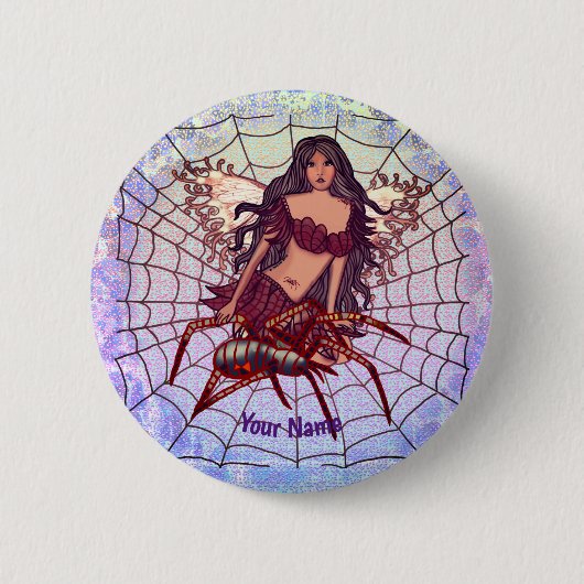 Spider Fairy Button (Vorderseite)