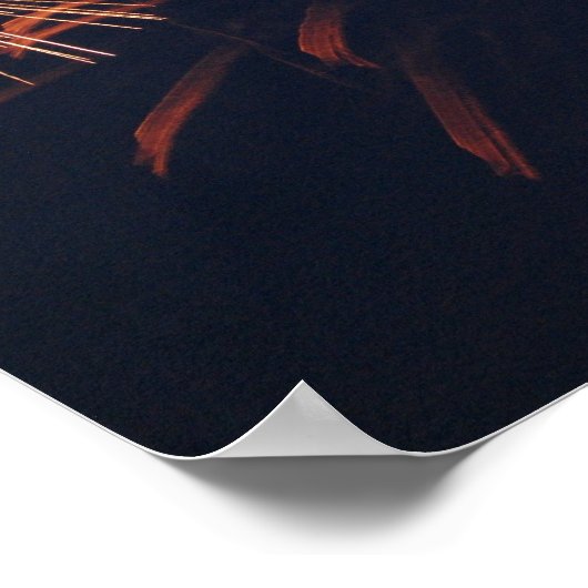 Spider Firework Poster (Ecke)