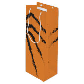Spider Geschenktüte Für Weinflaschen (Vorderseite Schrägansicht)