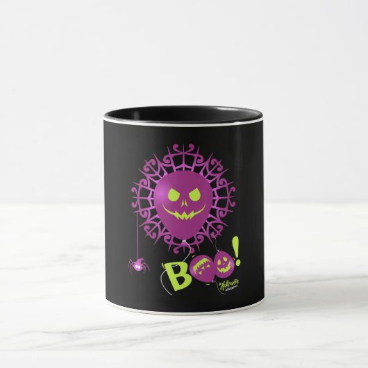 Spider Gift Boo Ghost Bats Spider Creepy Halloween Tasse (Zentrum)
