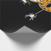 Spider Gift Halloween | Boo Spider Geschenkpapier (Ecke)