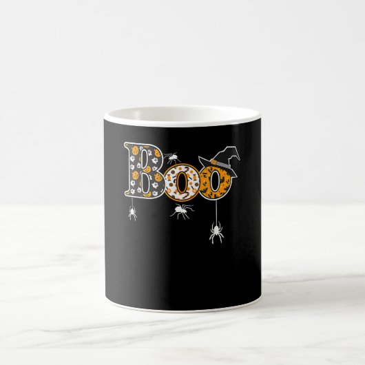 Spider Gift Halloween | Boo Spider Kaffeetasse (Mittel)