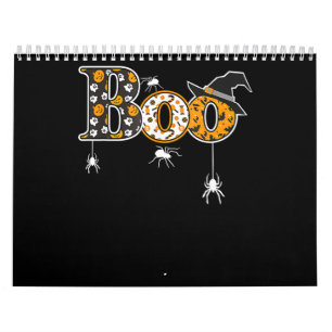 Spider Gift Halloween Boo Spider Kalender