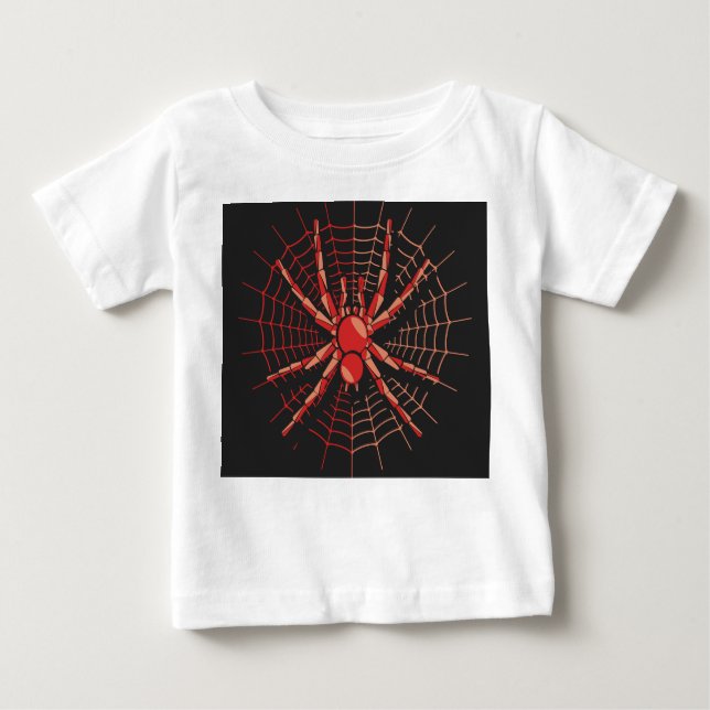 Spider Graphic Baby Fine Jersey T - Shirt (Vorderseite)