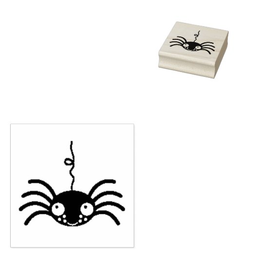 Spider Gummistempel (Stempel)