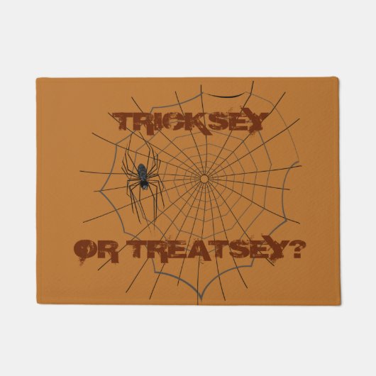 Spider Halloween Door Mat Fußmatte (Vorderseite)